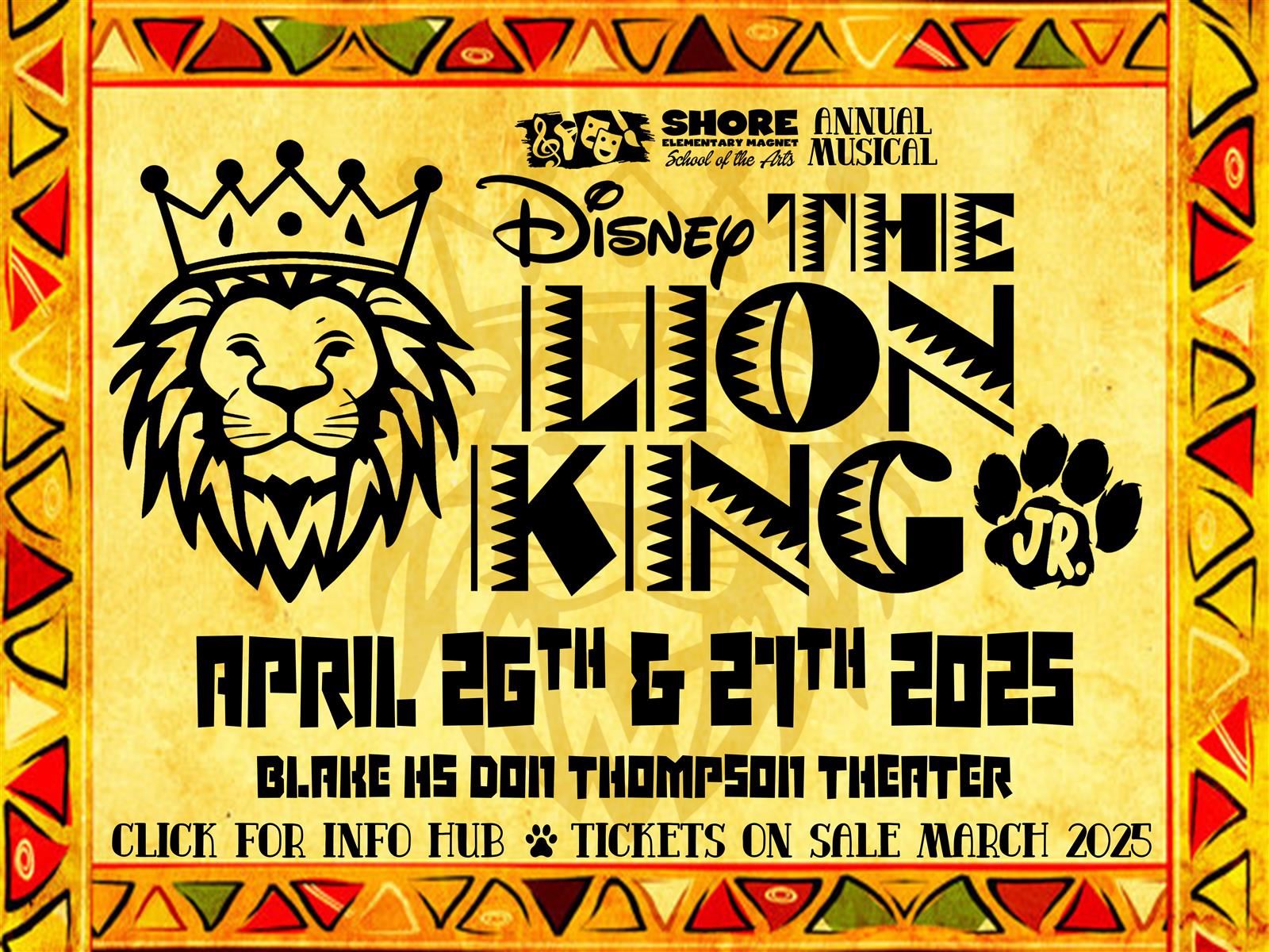  Lion King Jr Musical Hub